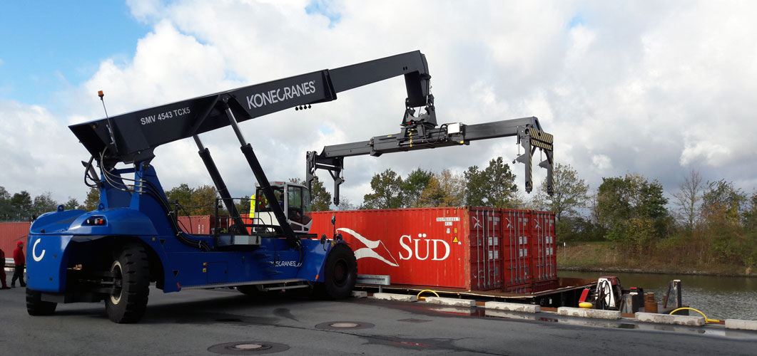 Konecranes Barge Handler